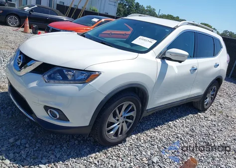 2014 Nissan Rogue Sl z USA, uszkodzony, nr VIN 5N1AT2MT2EC863878